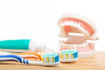 Fototapeta na wymiar .Toothbrush dental care for your healthy mouth concept