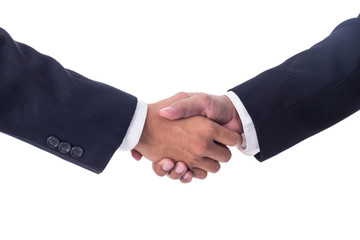 Businessman handshake for agreement