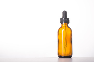 Chemistry flask glassware for test laboratory.