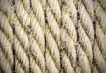 Rope with knots