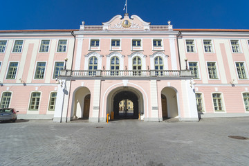 Fototapeta na wymiar Tallin parliament