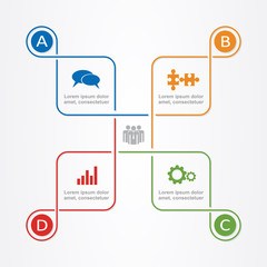 Infographic design template. Vector illustration.