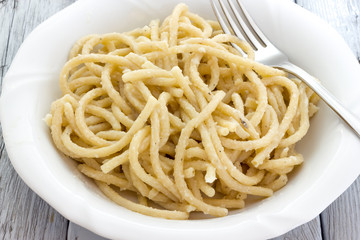 Pici,  hand-rolled pasta
