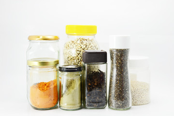 seasoning herb spice and bean for cooking