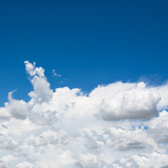 Nature background view with cloud blue sky background