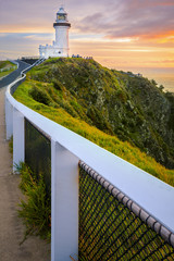 Sunrise at Cape Byron. Vertical Frame.