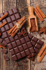 chocolate and spice