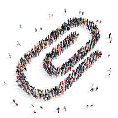 people group clip 3d