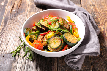 ratatouille,fried vegetable