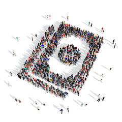 people group dollar 3d