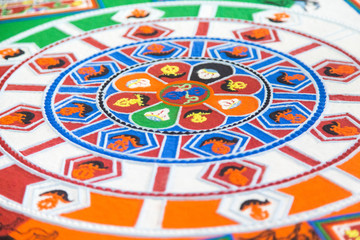 砂曼荼羅、チベット仏教