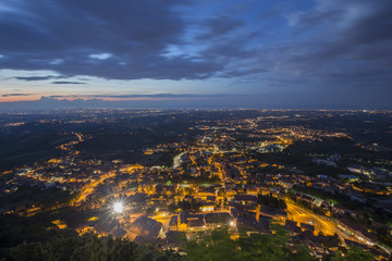 San Marino, View from the Monte Titano