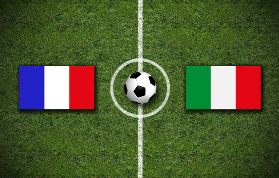 Frankreich gegen Italien