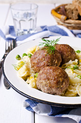 Grilled meat cutlets