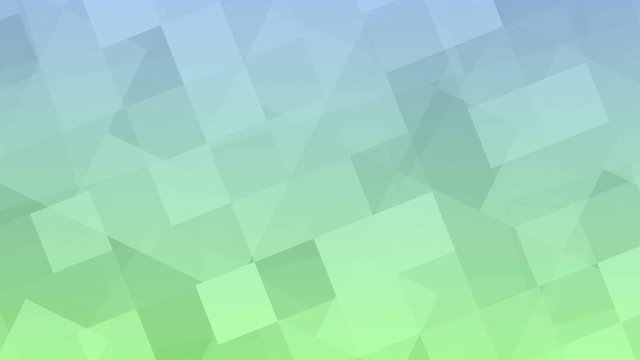 abstract geometric retro square background green  blue