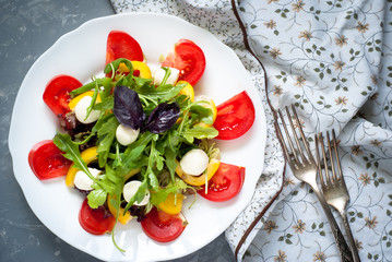 Fresh summer salad.