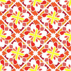 Fototapeta premium Geometric seamless pattern
