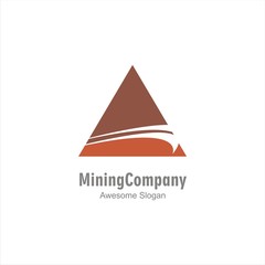 The best mining logo template. 