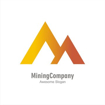The best mining logo template. 