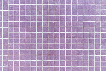 Purple mosaic tiles texture