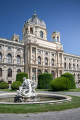 Naklejka premium Museum of Natural History in Vienna, Austria