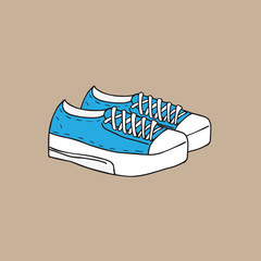 Footwear fashion canvas shoes cartoon