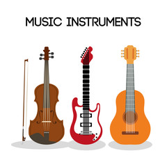 Obraz na płótnie Canvas guitar and cello icon. Music instrument. vector graphic