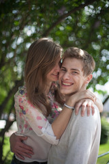 Fototapeta premium Couple in love