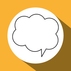 Communication design. Media icon. Flat illustration