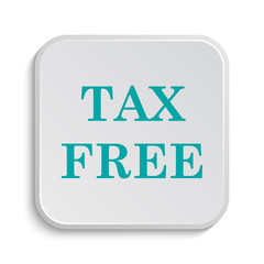 Fototapeta premium Tax free icon