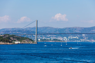 Obraz premium Brücke in Norwegen