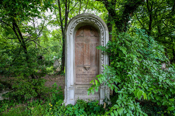 Fototapeta na wymiar Friedhof Sankt Marx in Wien in Österreich