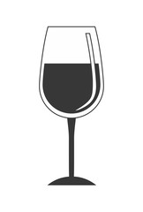 Cocktail icon. Drink design. vector graphic