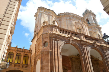 The cathedral city of Trapani in Sicily - Italy