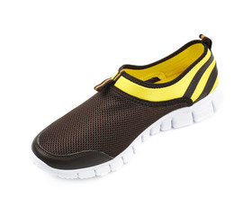 Light running sport shoes isolated