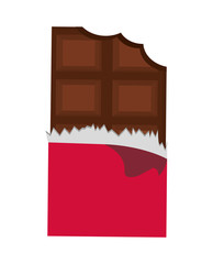 MotorcChocolate icon. Dessert or sweet design. vector graphicycl