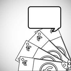 Financial item design. money icon. Flat illustration, vector gra