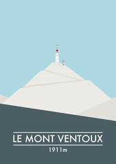 Obraz premium Le mont ventoux - géant de provence