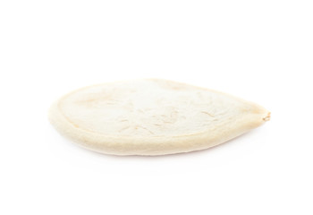 Pumpkin seed close-up isolated
