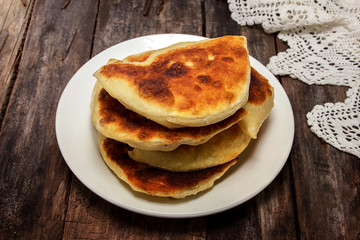 Karelian pastries -keitinpiiroa. Pies for the son-in-law with mi