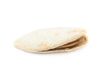 Pumpkin seed close-up isolated