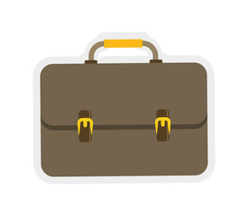 Colorfull suitcase icon. Bag design. vector graphic