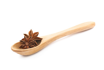 Chinese star anise seed isolated