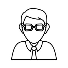 Avatar man icon. People design. vector graphic