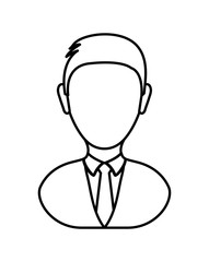 Avatar man icon. People design. vector graphic