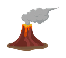 Eruption vector illustration.