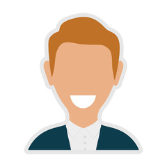 Avatar man icon. People design. vector graphic