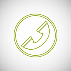 Call center design. Global communication. Flat illustration,