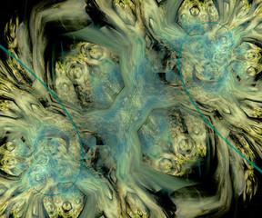 Obraz premium Computer generated fractal artwork
