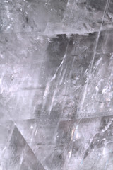 Quartz crystal background.